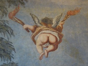 restauriertes Wandbild restauriertes Wandbild