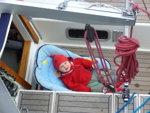 schon seit Mai an Bord