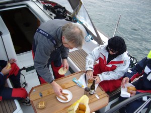 Vorzüglicher Mittagsimbiss