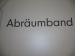 Abräumband Abräumband