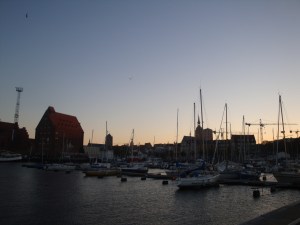 Sonnenuntergang Greifswald