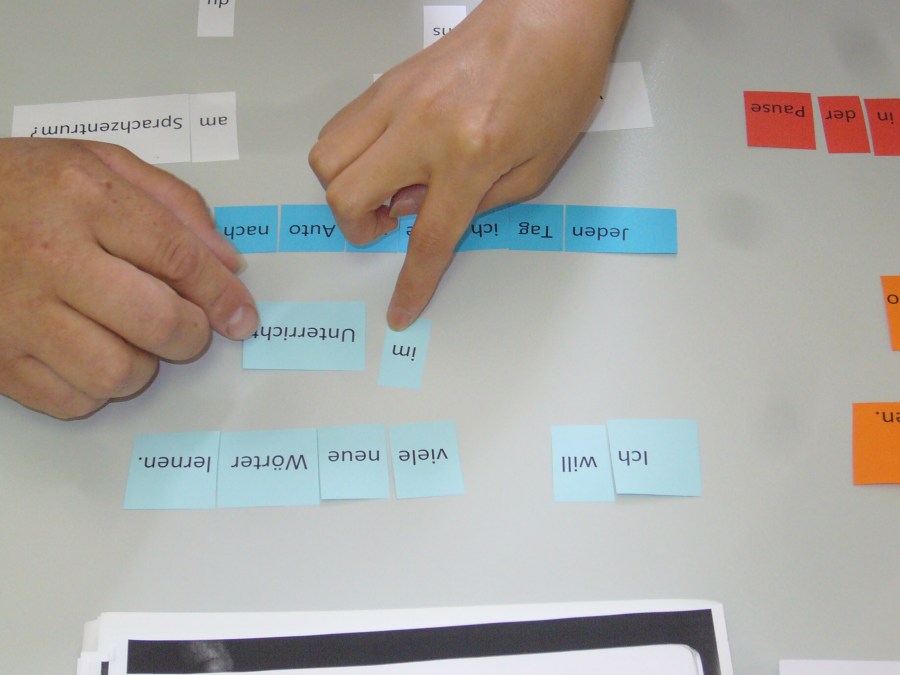 Sätze rekonstruieren