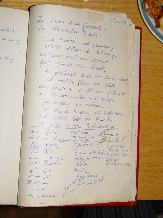 Gästebuch Bermerhütte